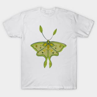 Lucky Green Luna Moth T-Shirt